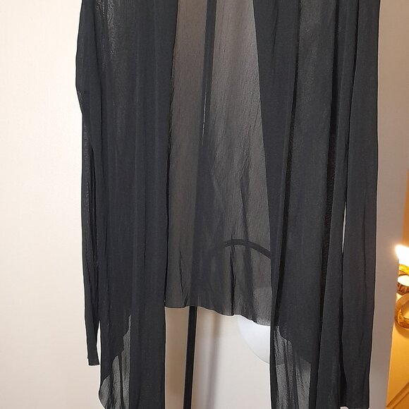 Transparent long sleeve Bolero Top - Picture 2 of 2